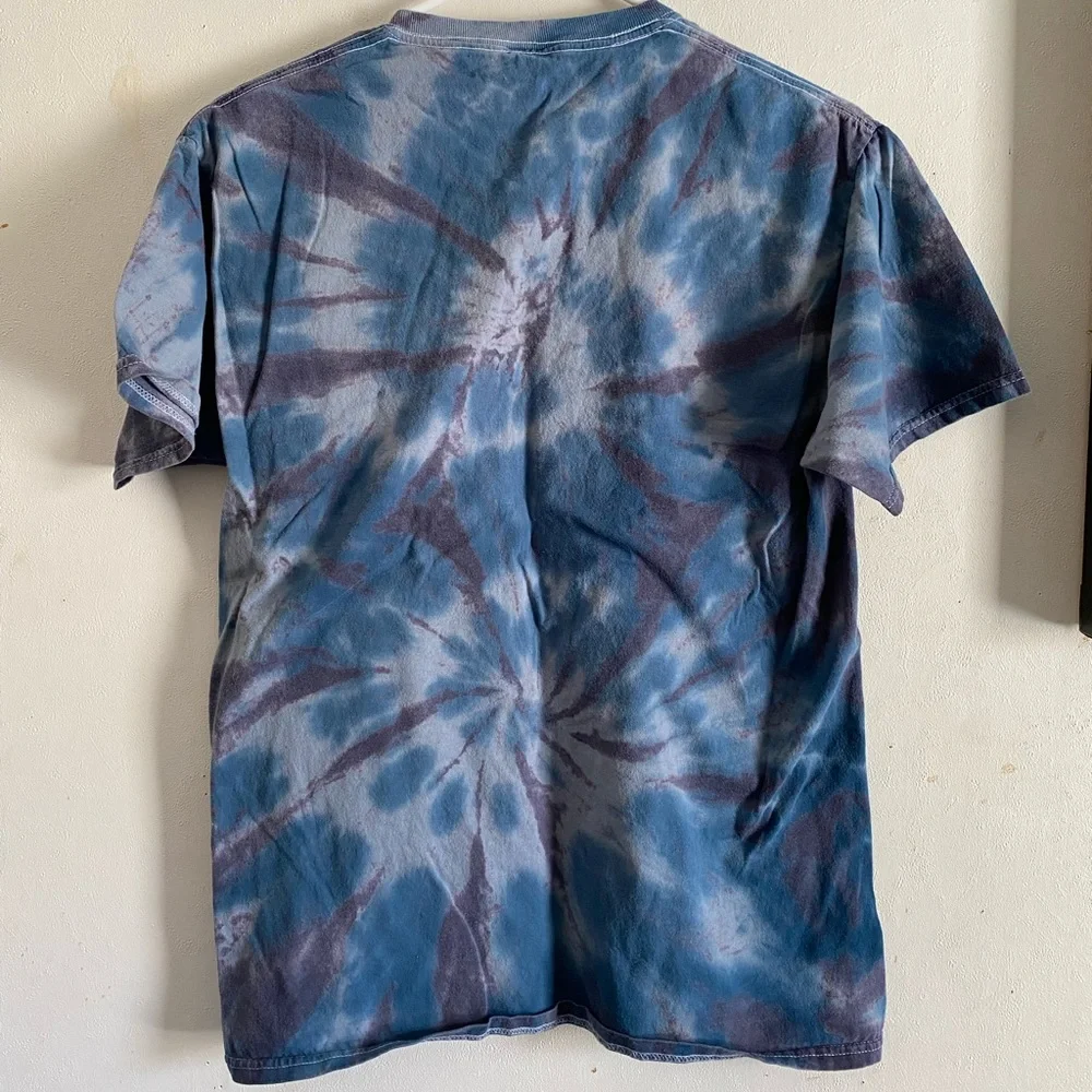 Vintage Style Tie Dye Guns N Roses T-Shirt - Picture 2 of 2